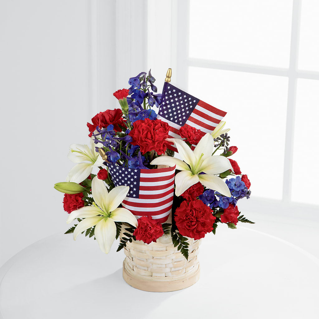 American Glory Bouquet – Thompson Country Florist, Wintersville OH