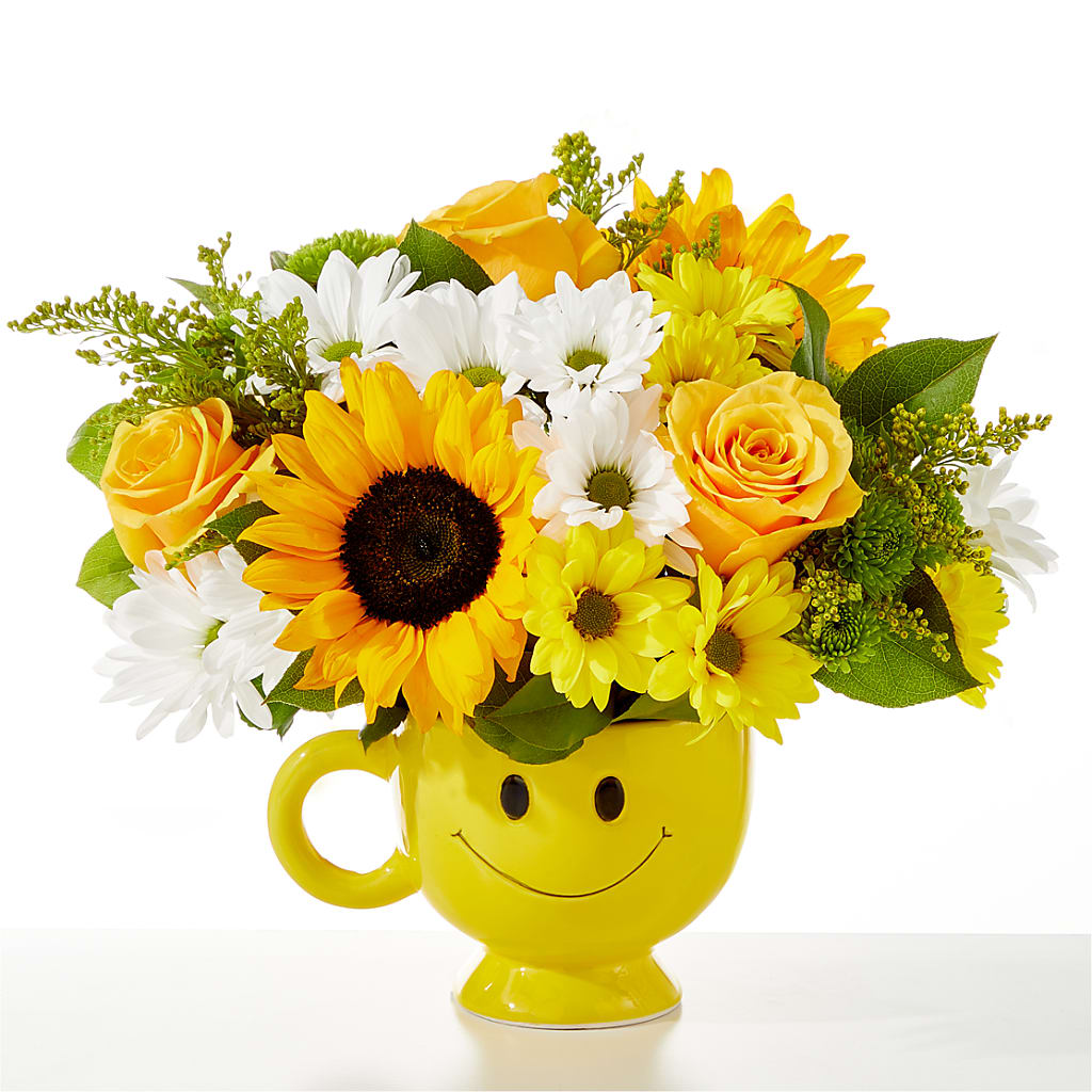 Be Happy Bouquet – Thompson Country Florist, Wintersville OH