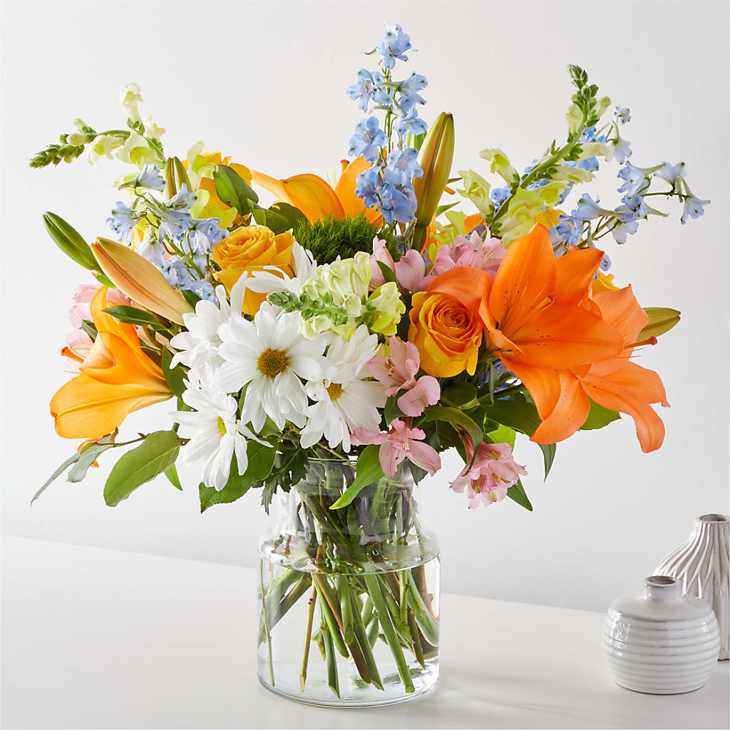 Sun Salutation Bouquet – Thompson Country Florist, Wintersville OH