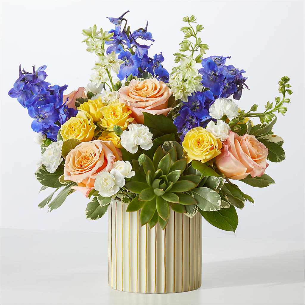 Cobalt Reverie Bouquet – Thompson Country Florist, Wintersville OH