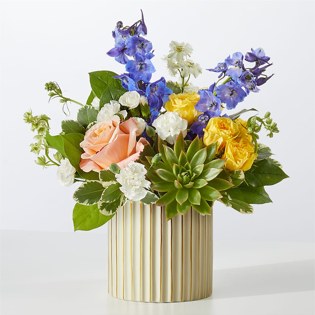 Cobalt Reverie Bouquet – Thompson Country Florist, Wintersville OH