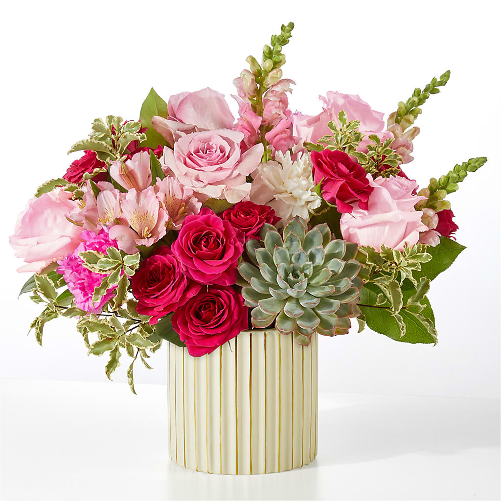Magenta Musings Bouquet – Thompson Country Florist, Wintersville OH