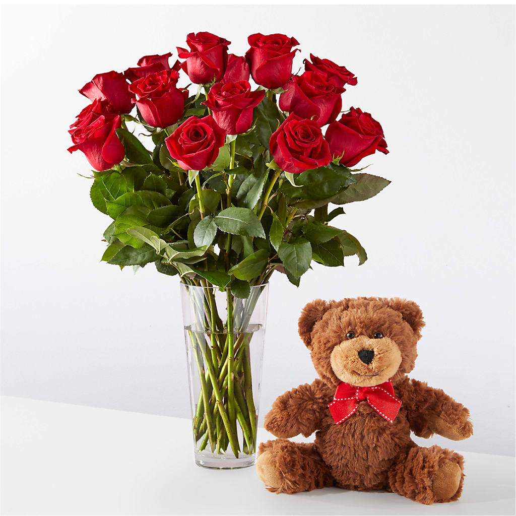 Romantic Long Stem Red Rose Bouquet Bundles – Thompson Country Florist, Wintersville OH