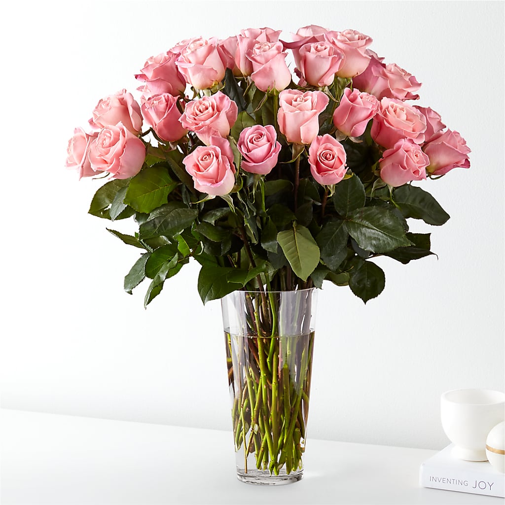 Long Stem Pink Rose Bouquet – Thompson Country Florist, Wintersville OH