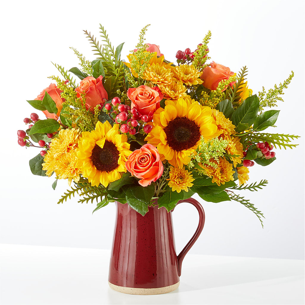 Scents of Autumn Bouquet – Thompson Country Florist, Wintersville OH