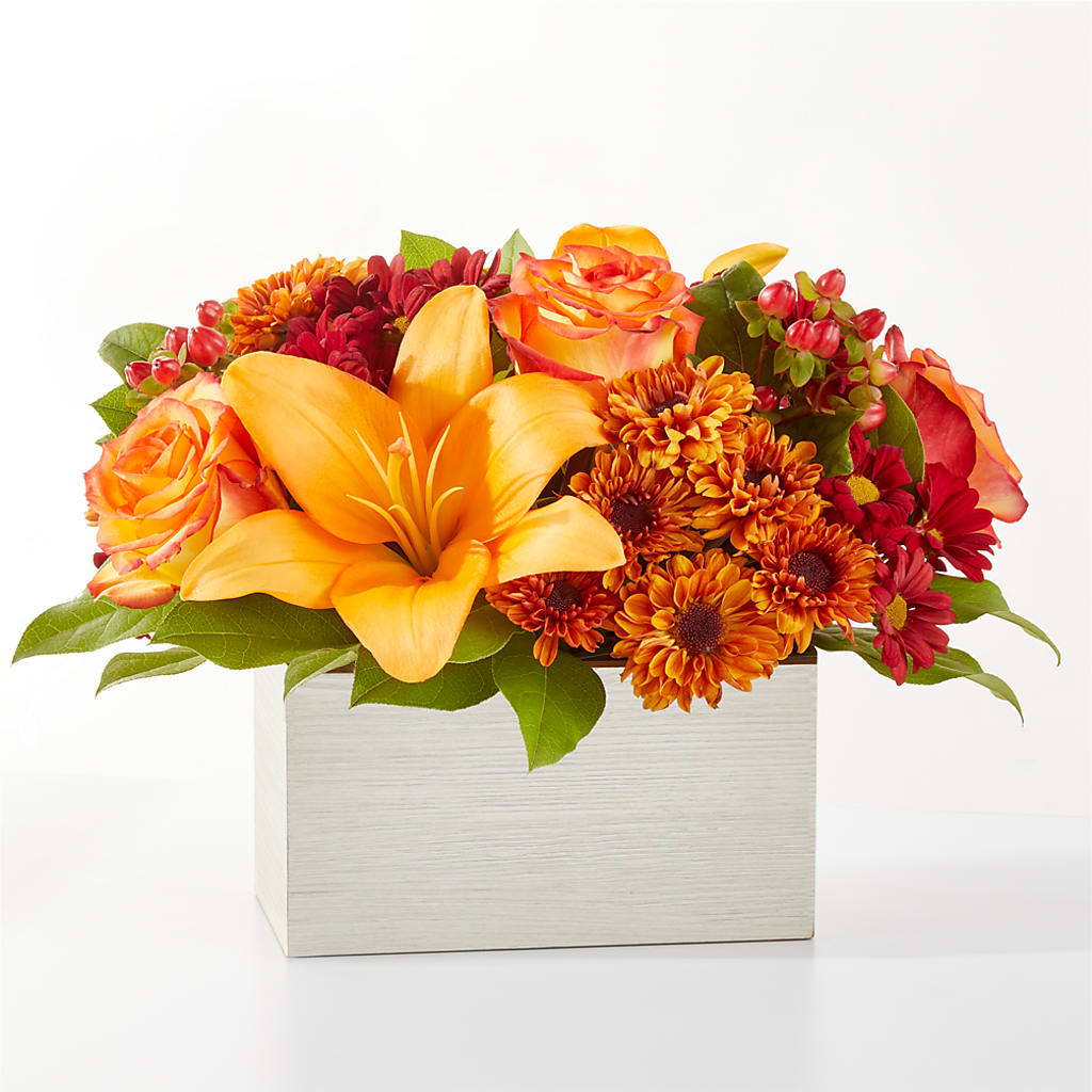 Backyard Bonfire Bouquet – Thompson Country Florist, Wintersville OH