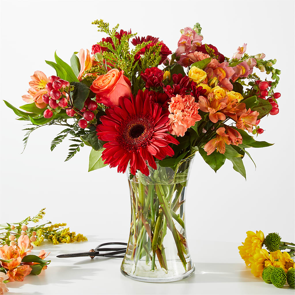 Fall Delight – A Florist Original – Thompson Country Florist, Wintersville OH