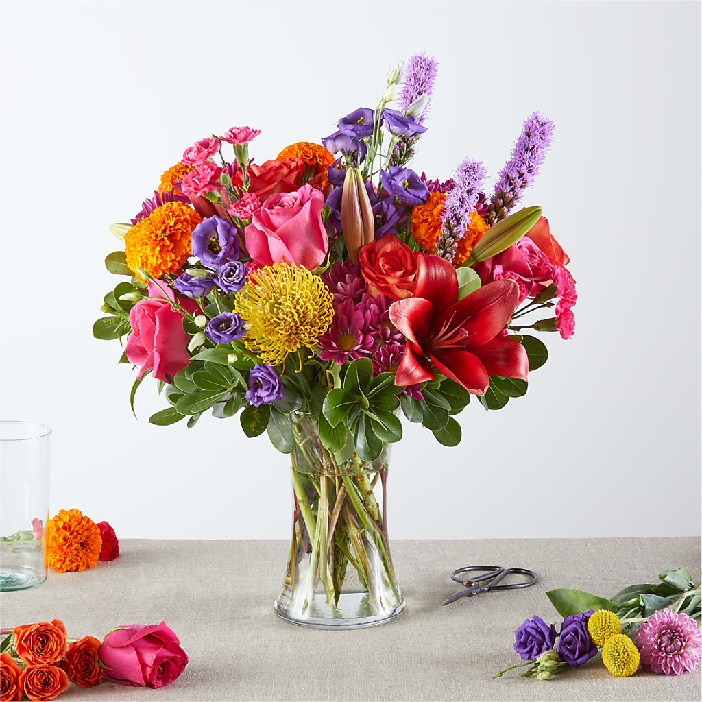 Feast of Color – A Florist Original – Thompson Country Florist, Wintersville OH