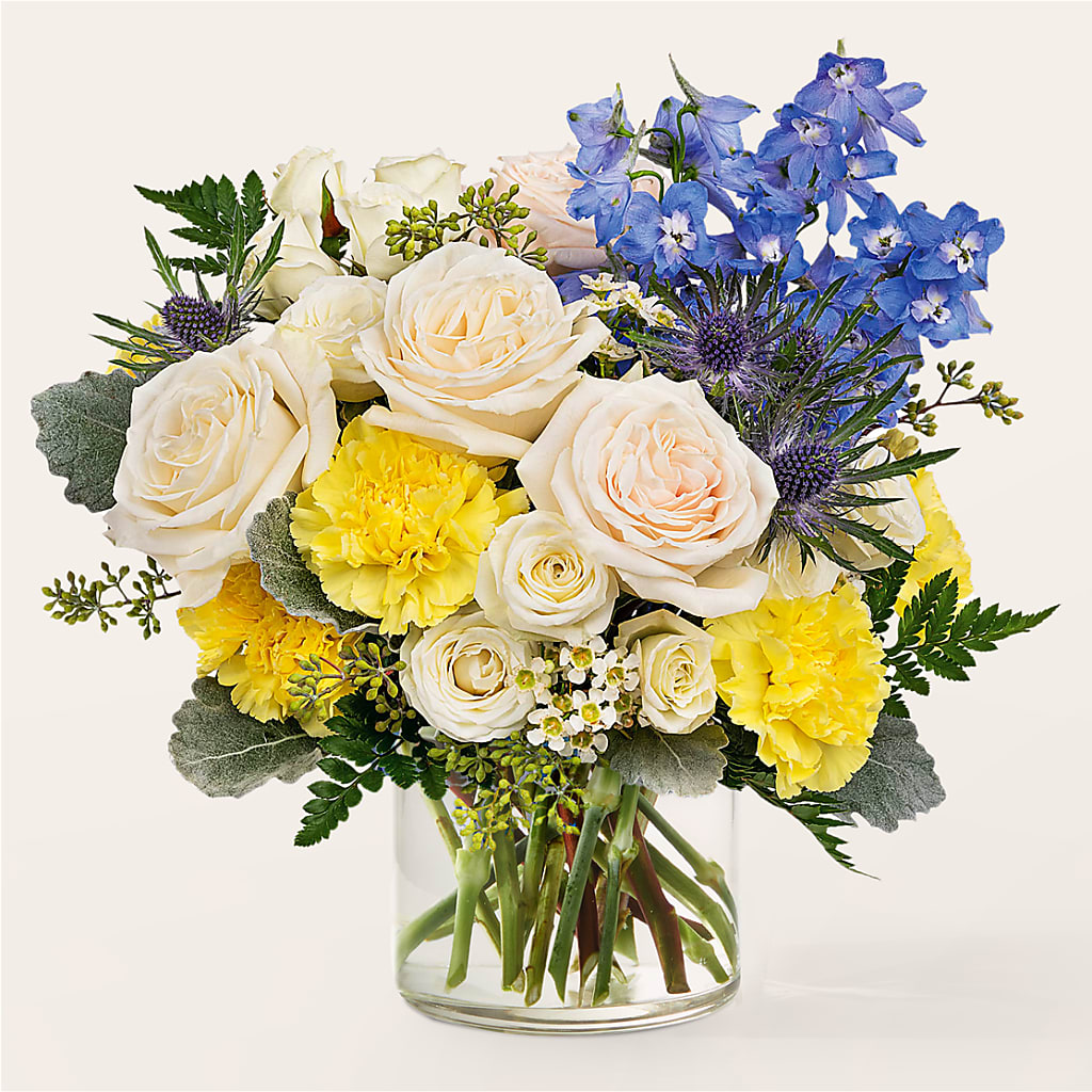 Lemon Sorbet Bouquet – Thompson Country Florist, Wintersville OH