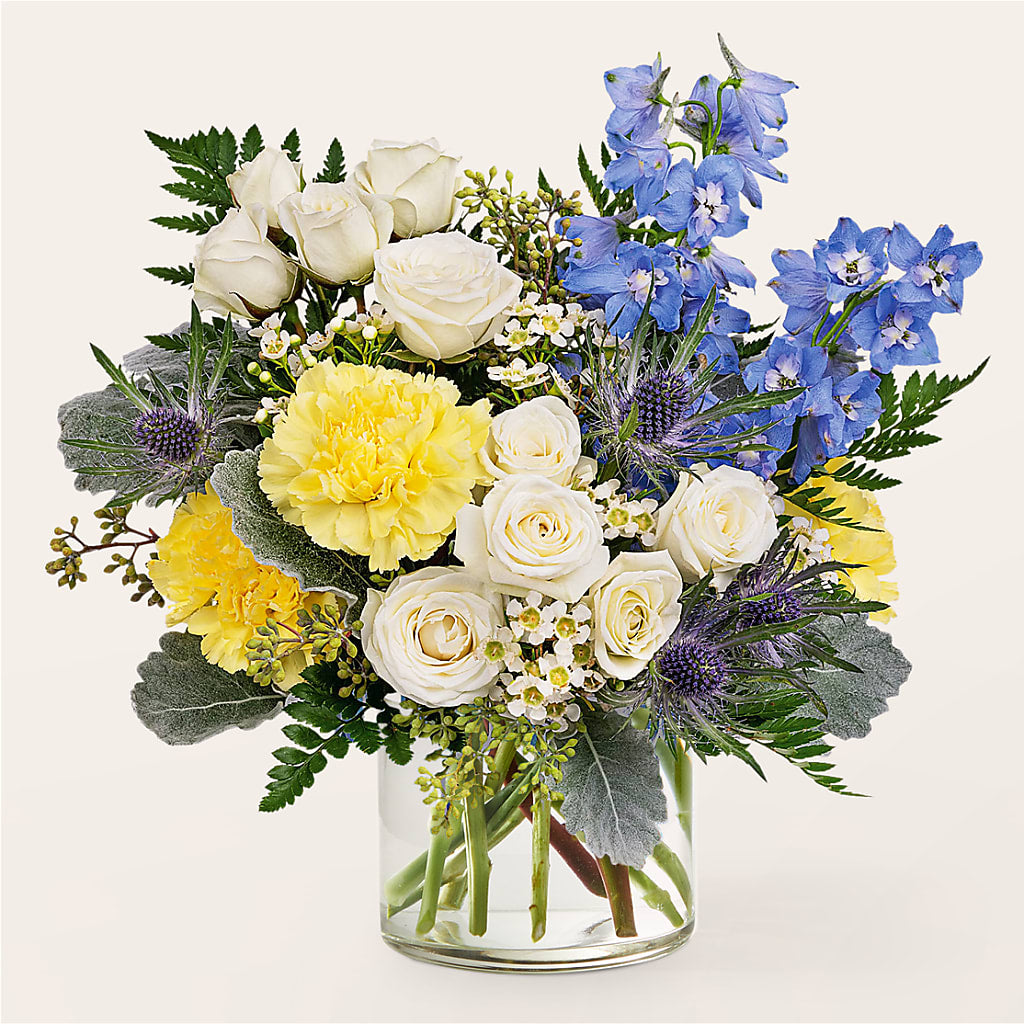 Lemon Sorbet Bouquet – Thompson Country Florist, Wintersville OH