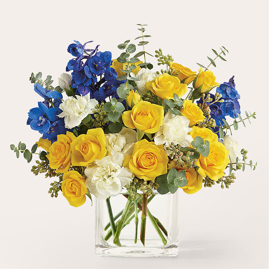 Sparkling Citrine Bouquet – Thompson Country Florist, Wintersville OH