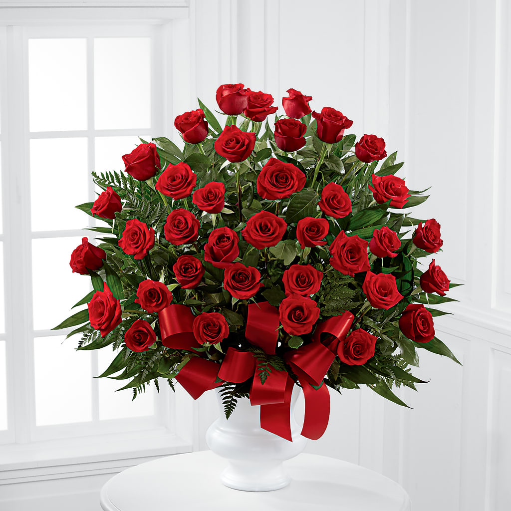 Blessed with Love Arrangement – Thompson Country Florist, Wintersville OH