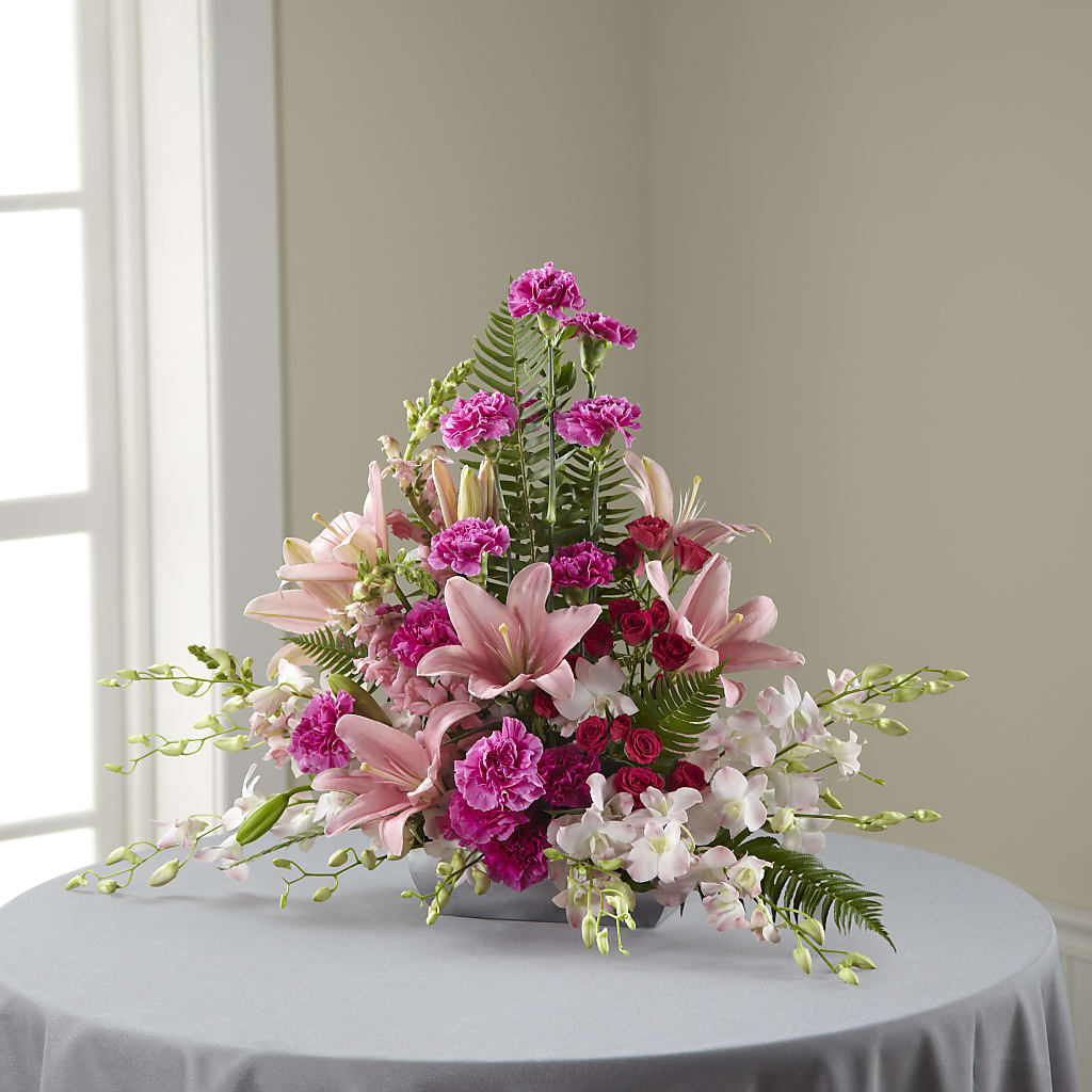 Uplifting Moments Arrangement – Thompson Country Florist, Wintersville OH