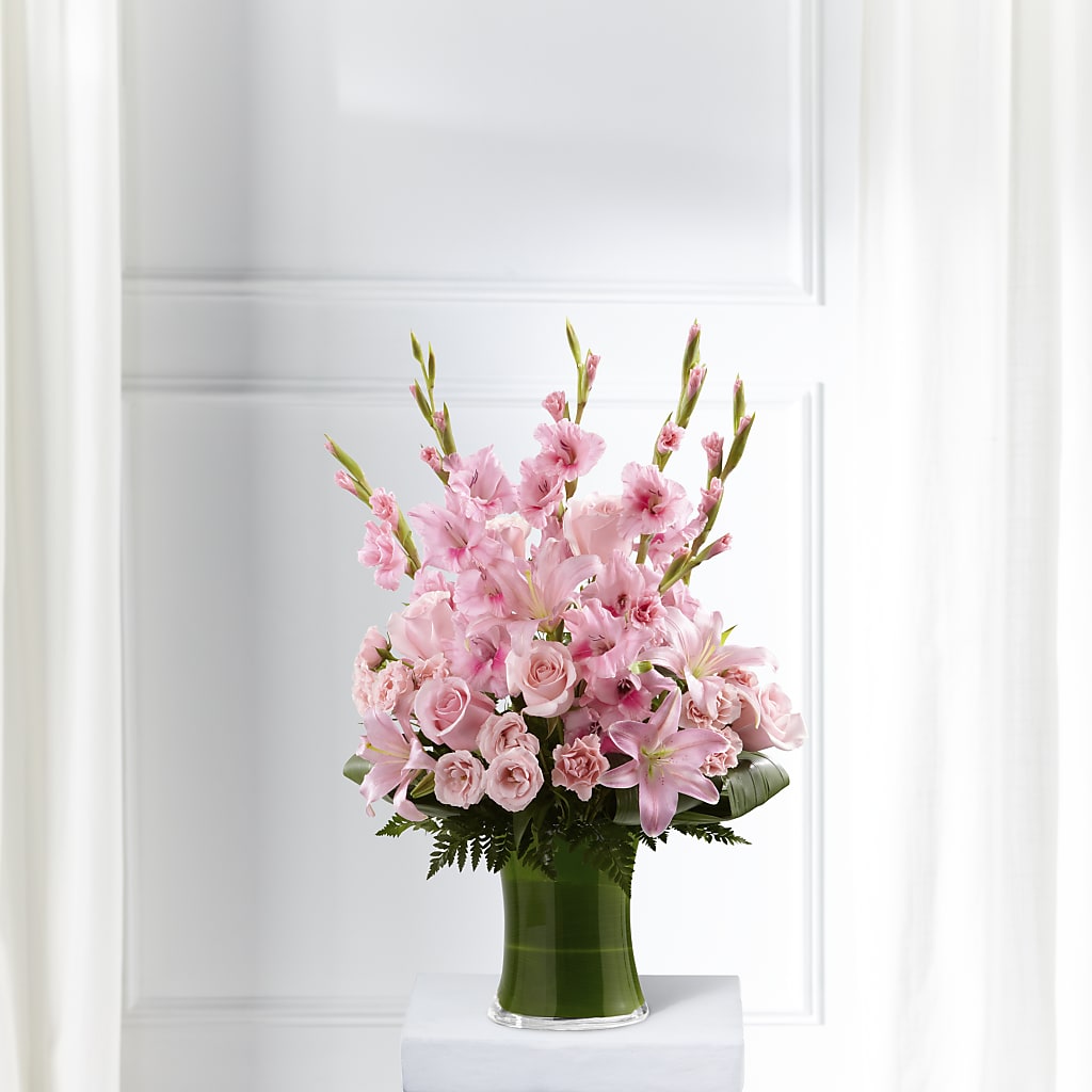 Lovely Tribute Bouquet – Thompson Country Florist, Wintersville OH