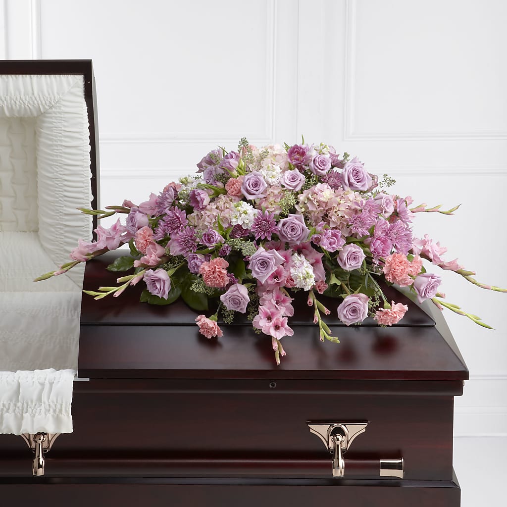 Immorata Casket Spray – Thompson Country Florist, Wintersville OH