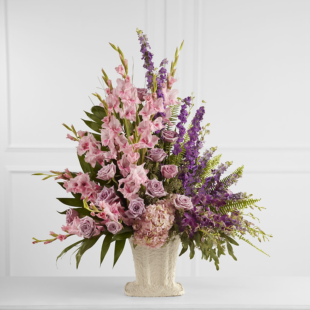 Flowing Garden Arrangement – Thompson Country Florist, Wintersville OH