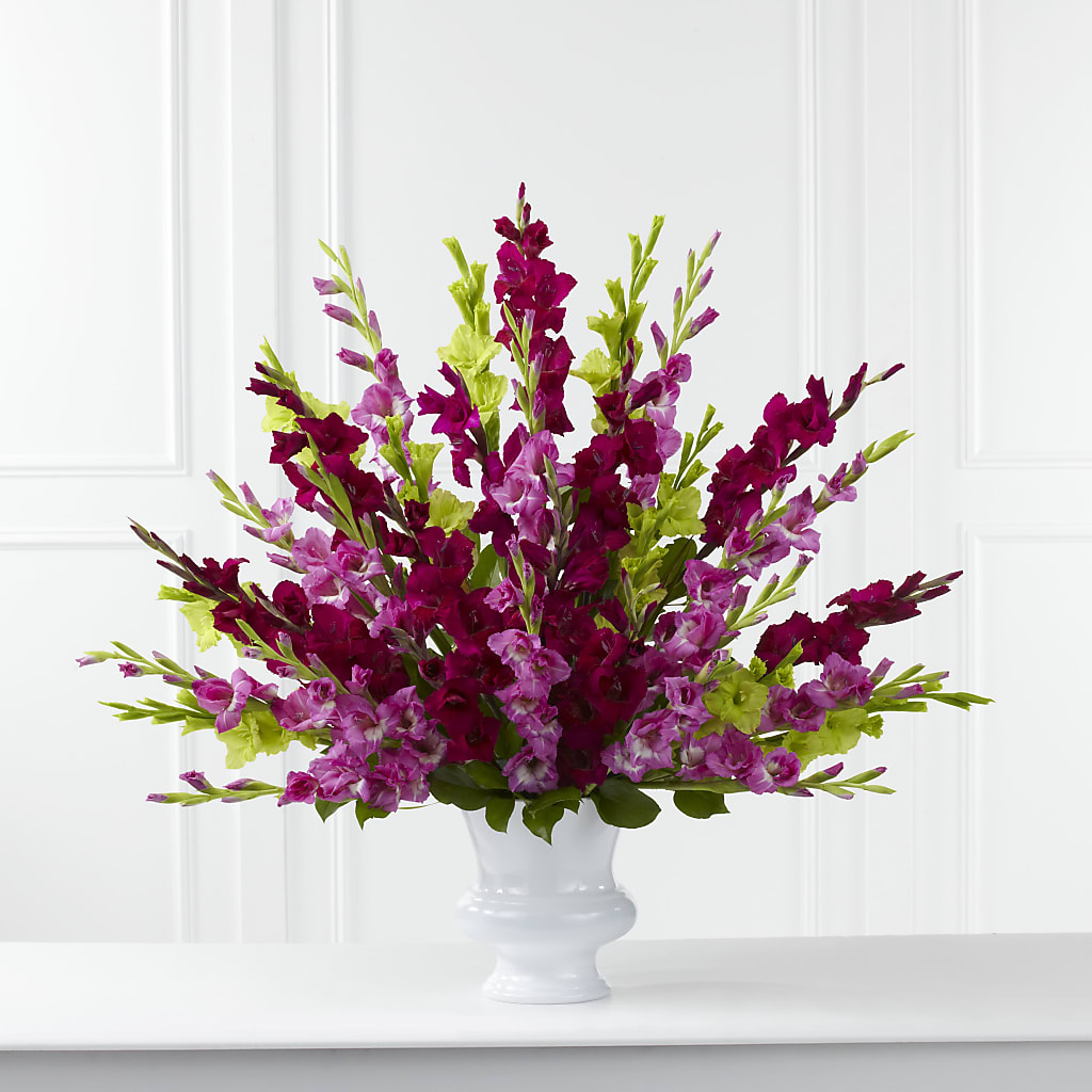 Solemn Offering Arrangement – Thompson Country Florist, Wintersville OH