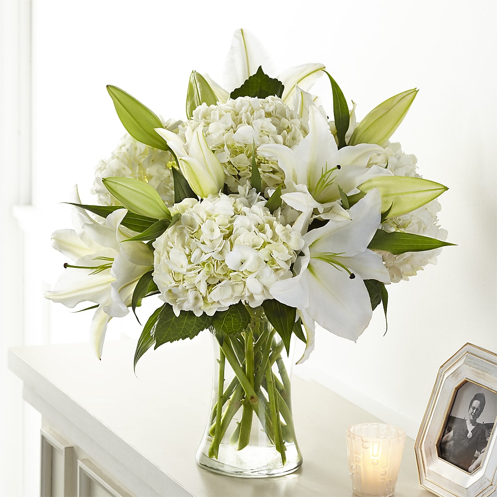 Compassionate Lily Bouquet – Thompson Country Florist, Wintersville OH