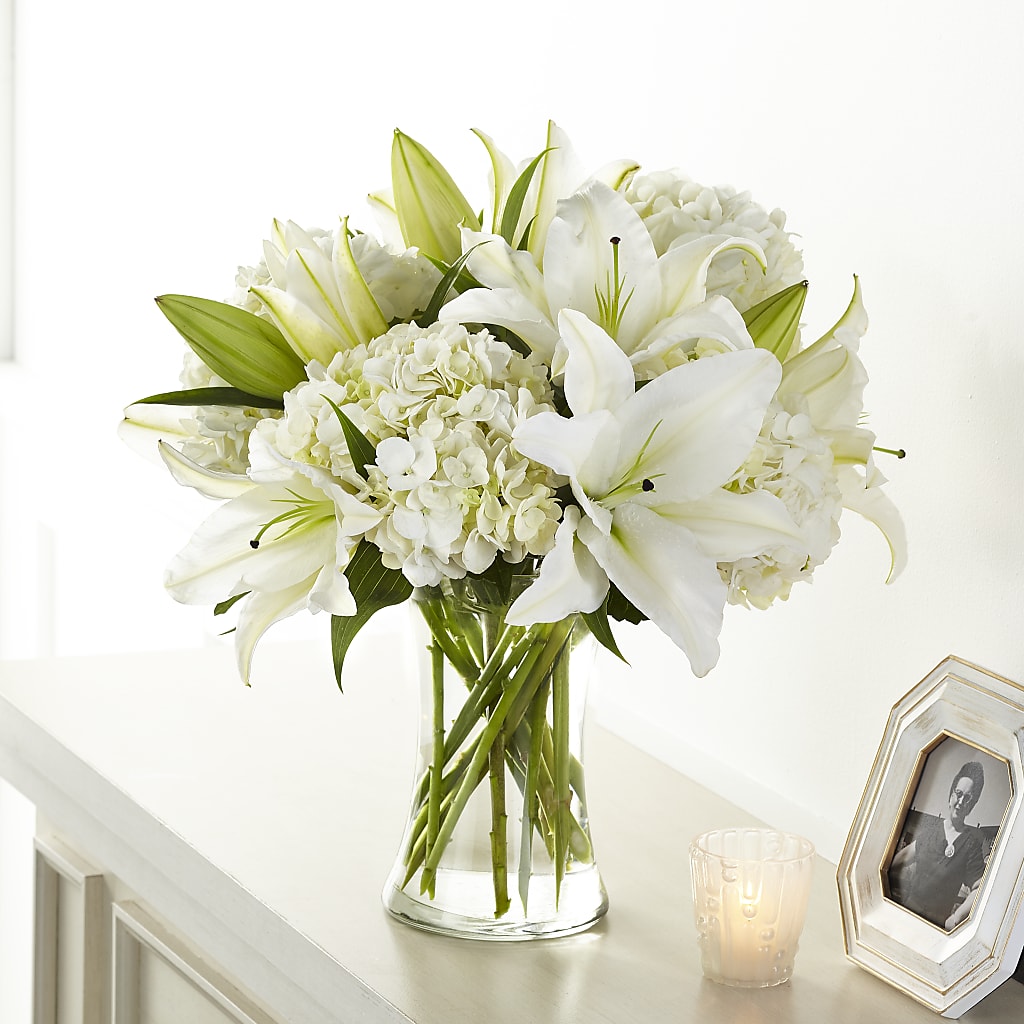 Compassionate Lily Bouquet – Thompson Country Florist, Wintersville OH
