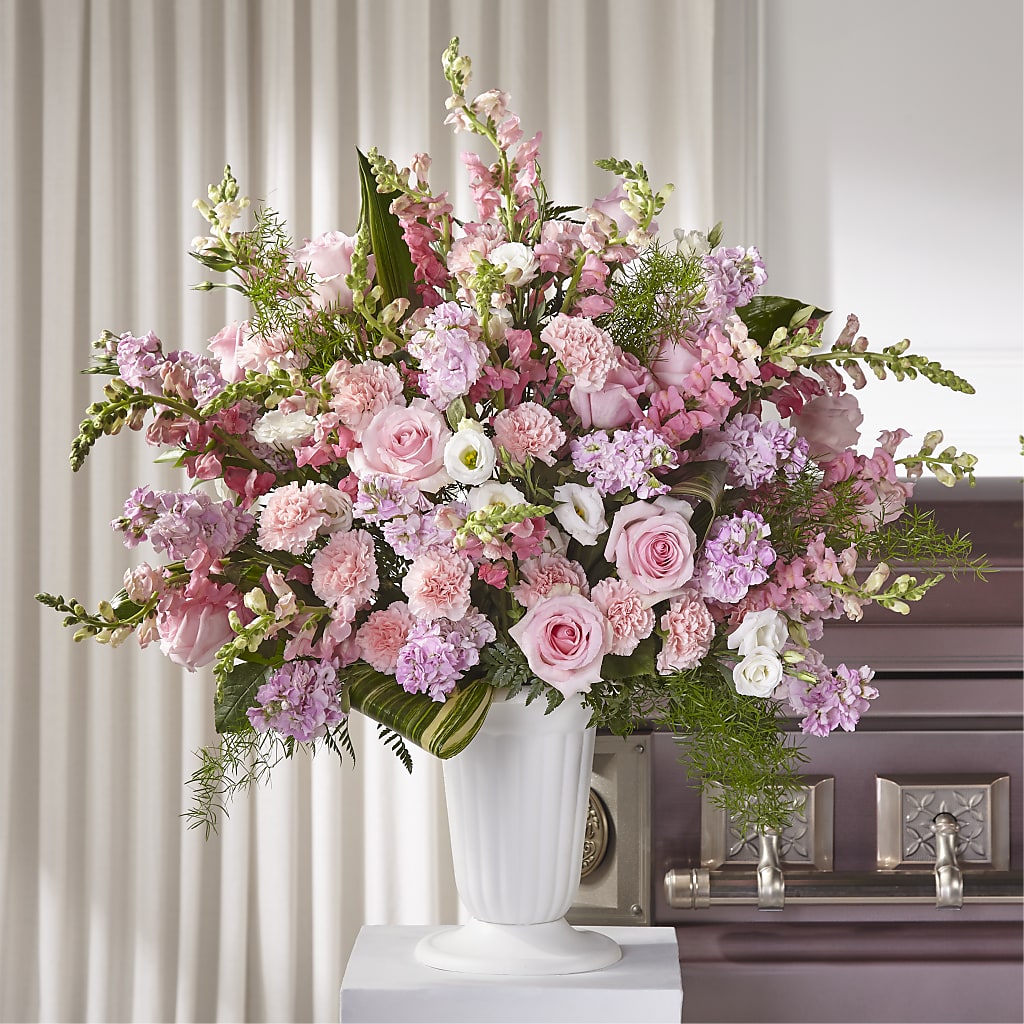 Divine Comfort Arrangement – Thompson Country Florist, Wintersville OH