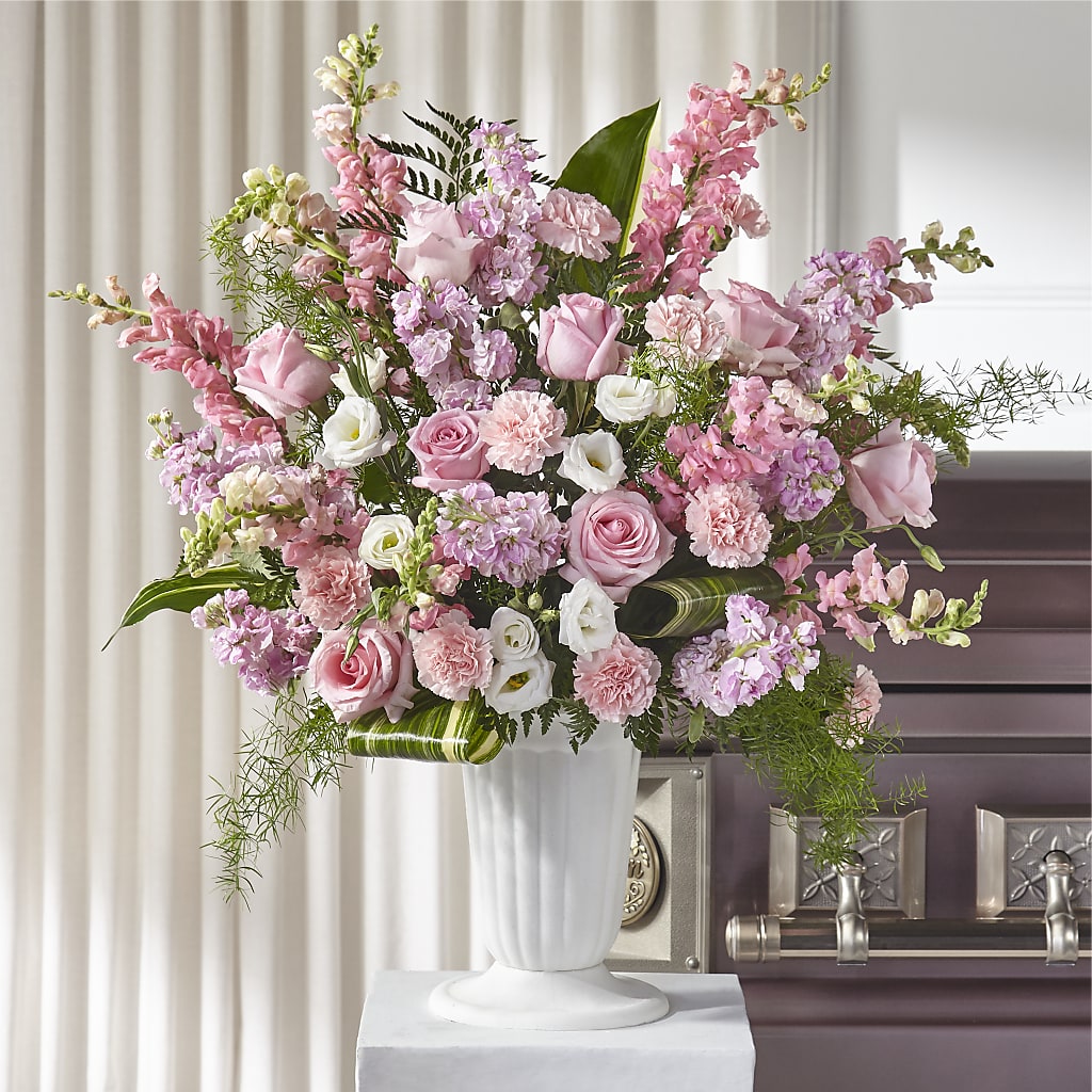 Divine Comfort Arrangement – Thompson Country Florist, Wintersville OH