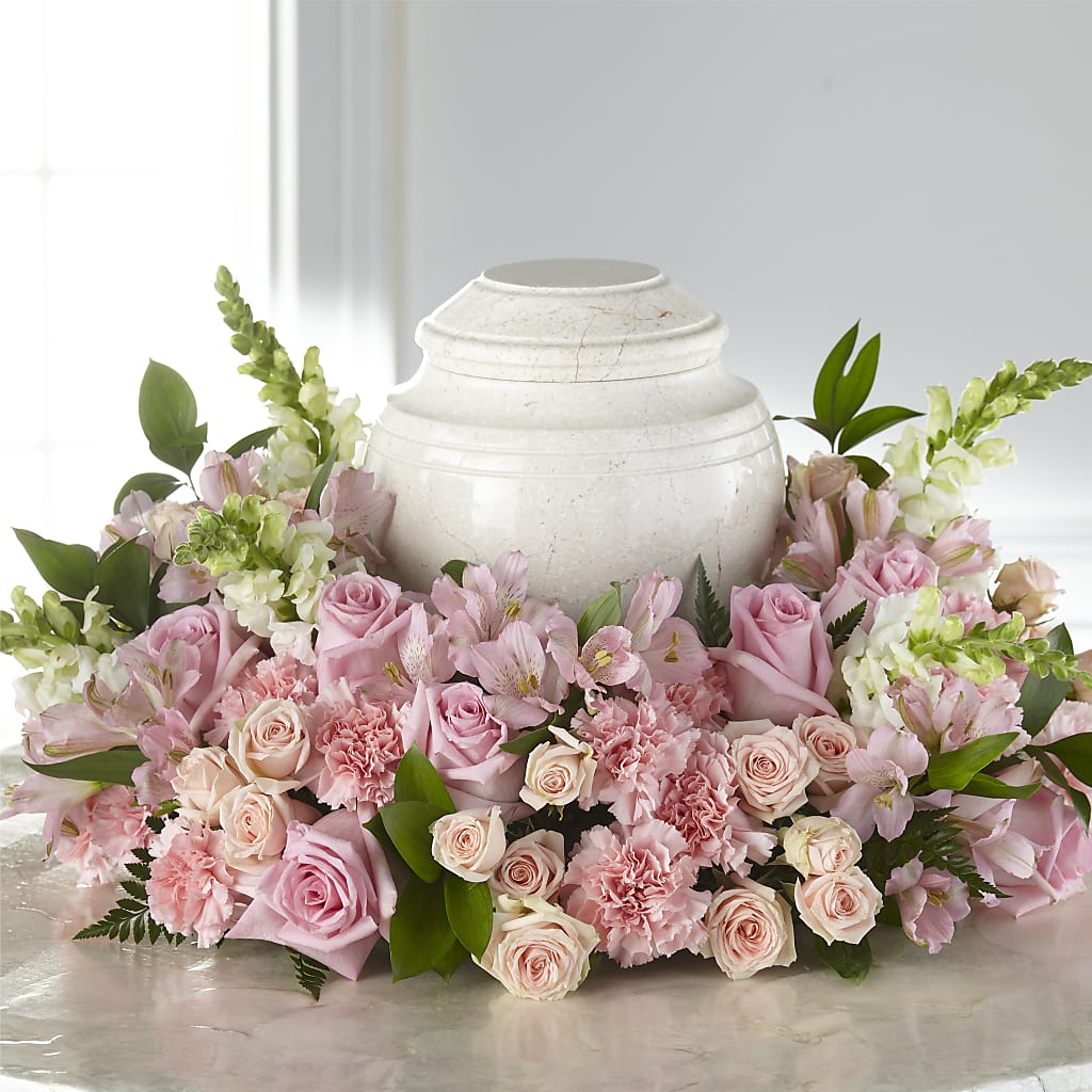 Blooms of Hope Cremation Adornment – Thompson Country Florist, Wintersville OH