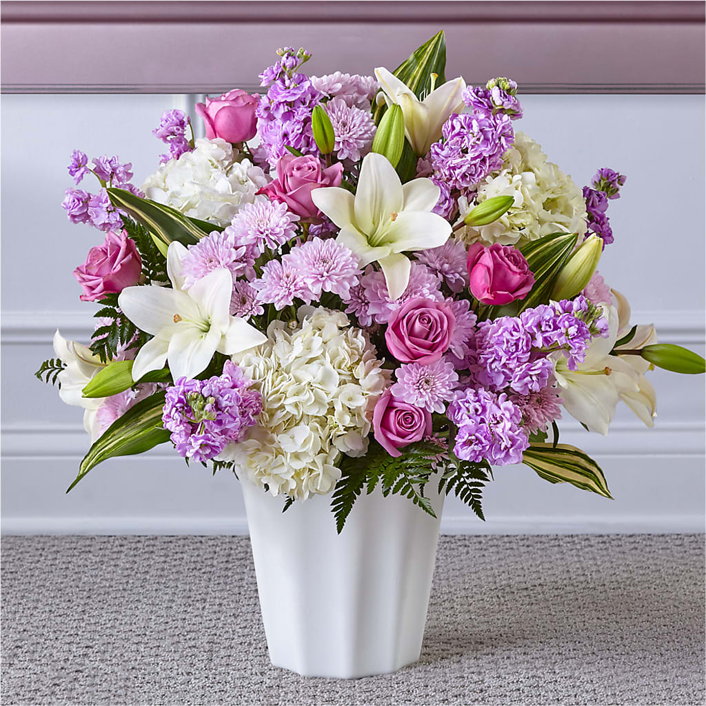 Heaven Sent Floor Basket – Thompson Country Florist, Wintersville OH
