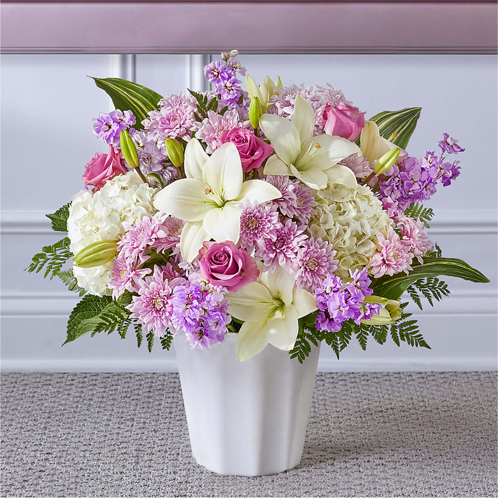 Heaven Sent Floor Basket – Thompson Country Florist, Wintersville OH