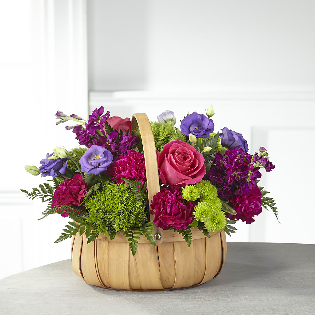 Serene Sanctuary Basket – Thompson Country Florist, Wintersville OH