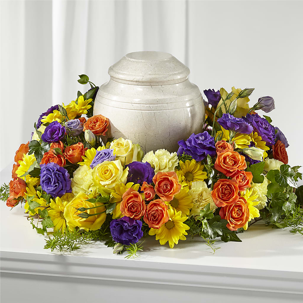 Blossoms of Remembrance Cremation Adornment – Thompson Country Florist, Wintersville OH