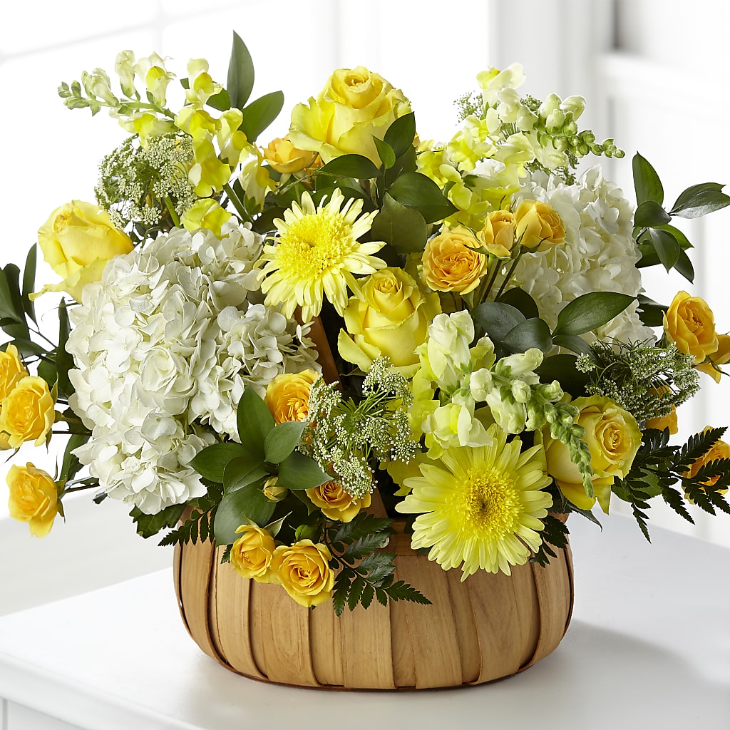 Rustic Remembrance Basket – Thompson Country Florist, Wintersville OH