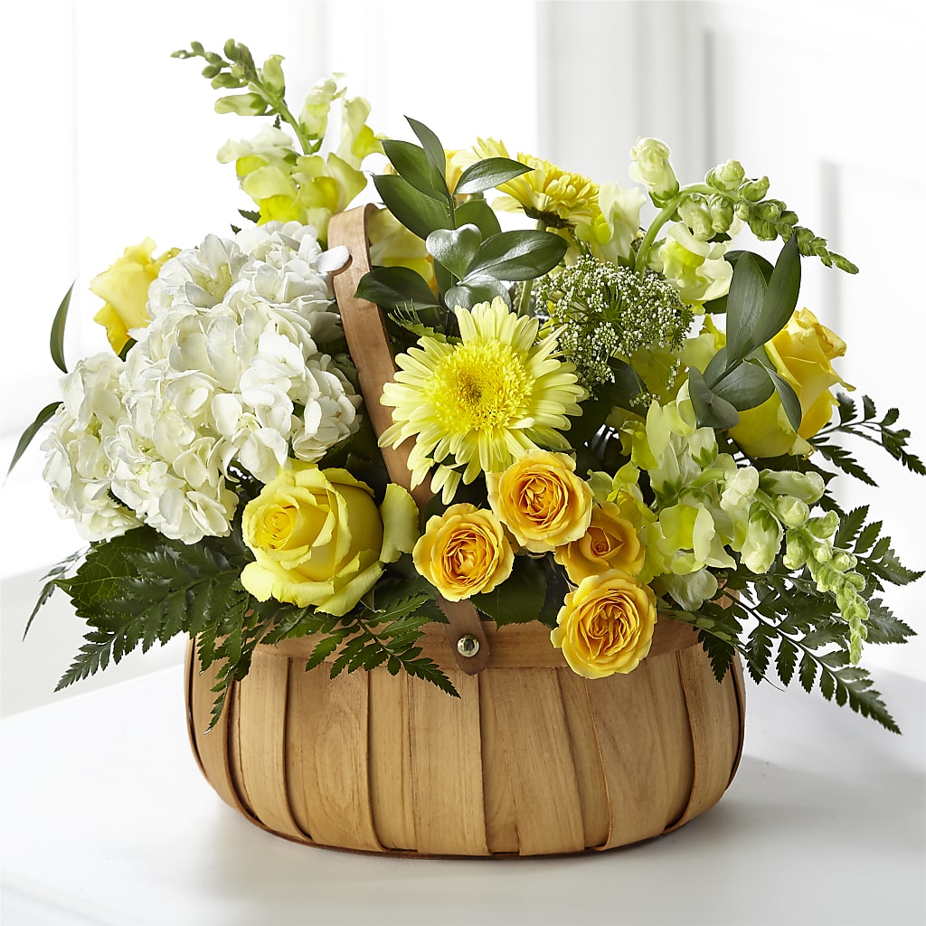 Rustic Remembrance Basket – Thompson Country Florist, Wintersville OH