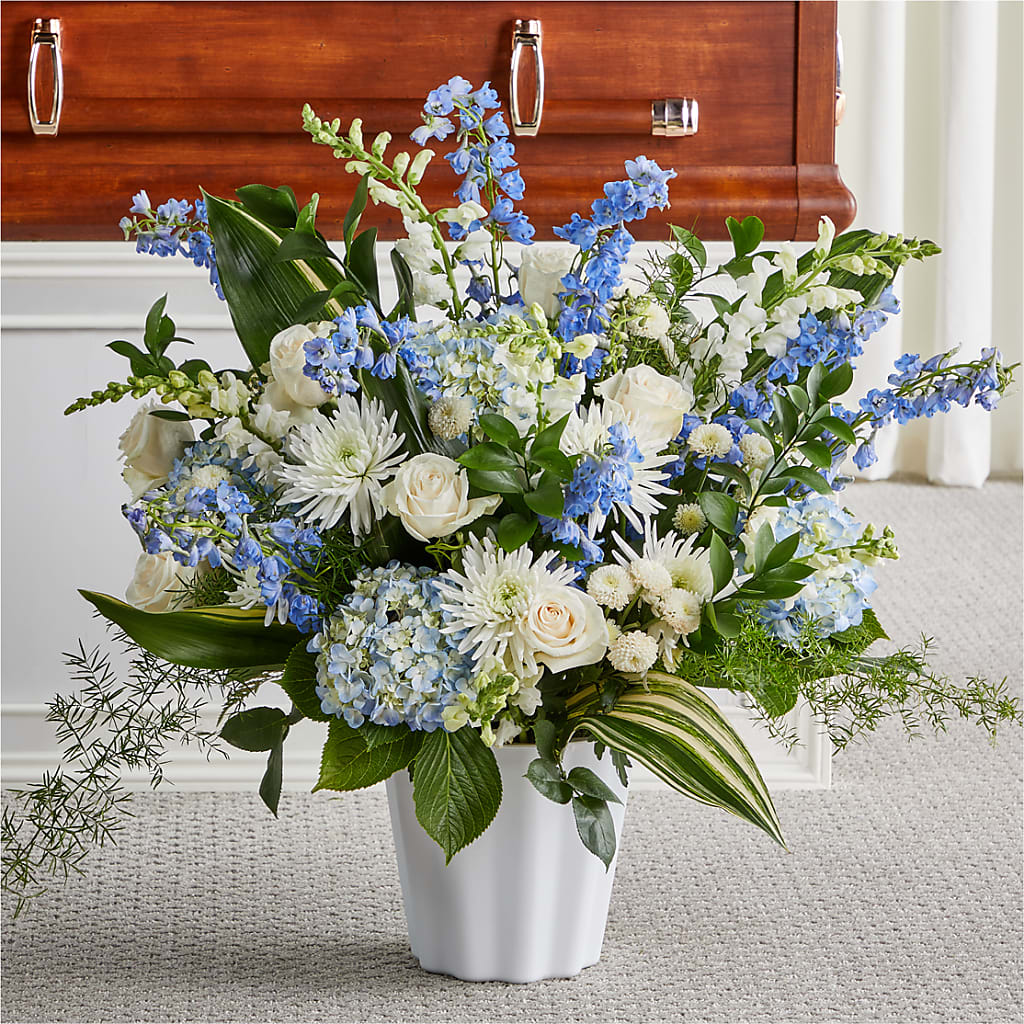 Everlasting Memories Floor Basket – Thompson Country Florist, Wintersville OH