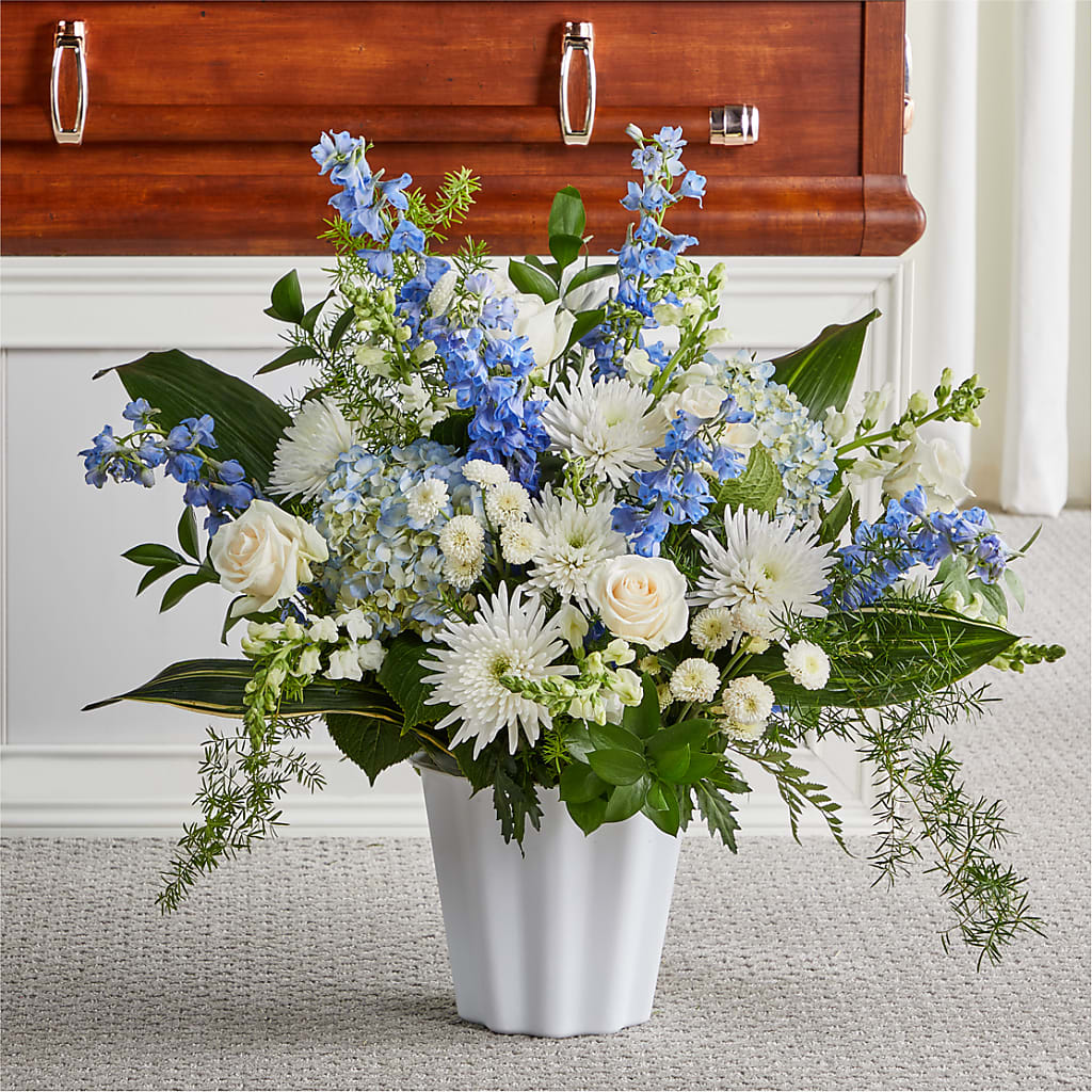 Everlasting Memories Floor Basket – Thompson Country Florist, Wintersville OH