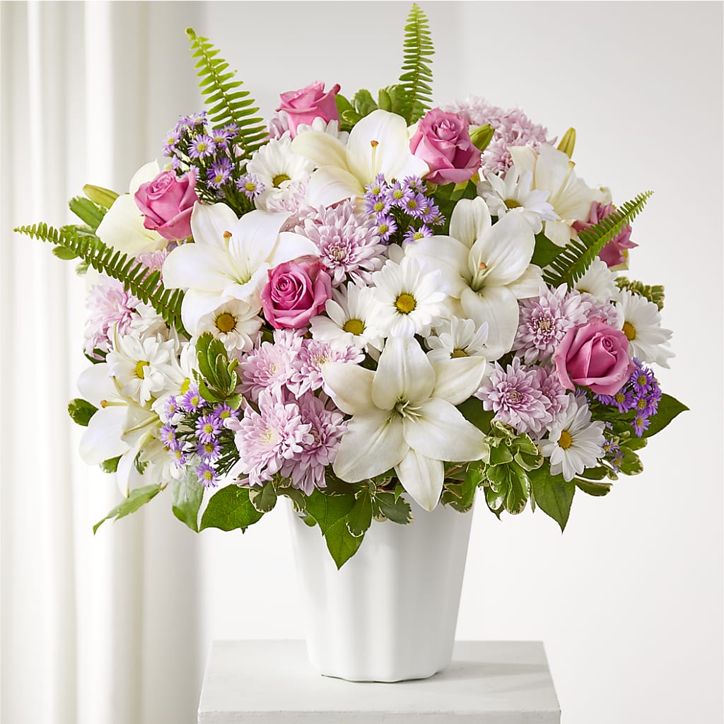 Warmest Thoughts Tabletop Basket – Thompson Country Florist, Wintersville OH
