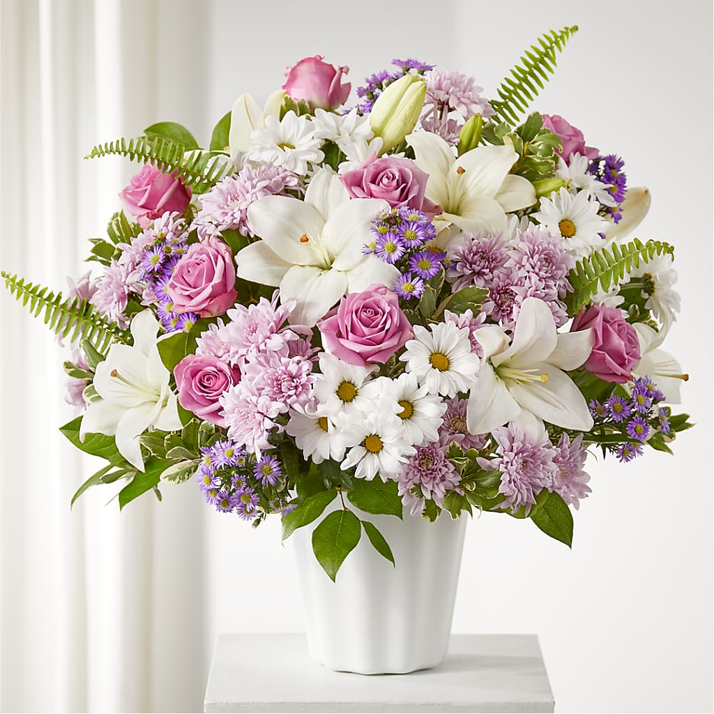 Warmest Thoughts Tabletop Basket – Thompson Country Florist, Wintersville OH