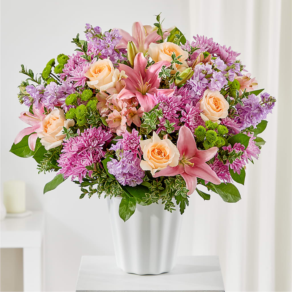 Supportive Embrace Tabletop Basket – Thompson Country Florist, Wintersville OH