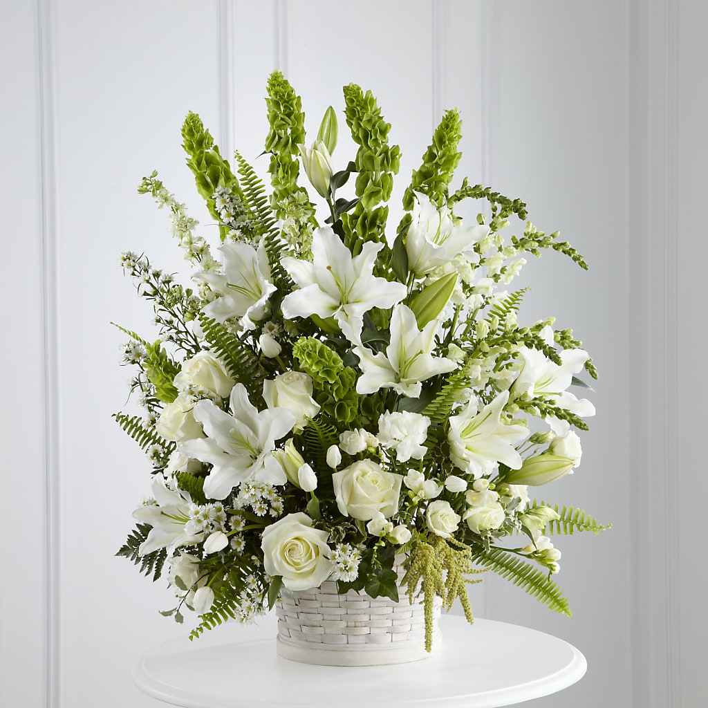 In Our Thoughts Arrangement – Thompson Country Florist, Wintersville OH