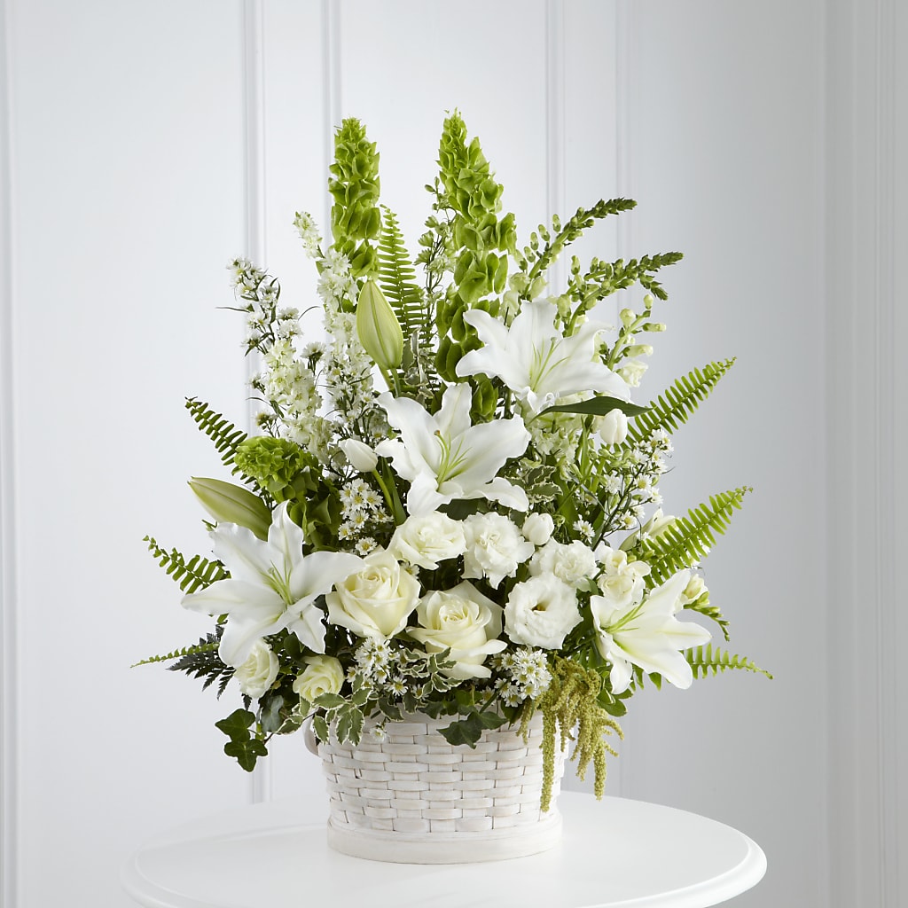 In Our Thoughts Arrangement – Thompson Country Florist, Wintersville OH