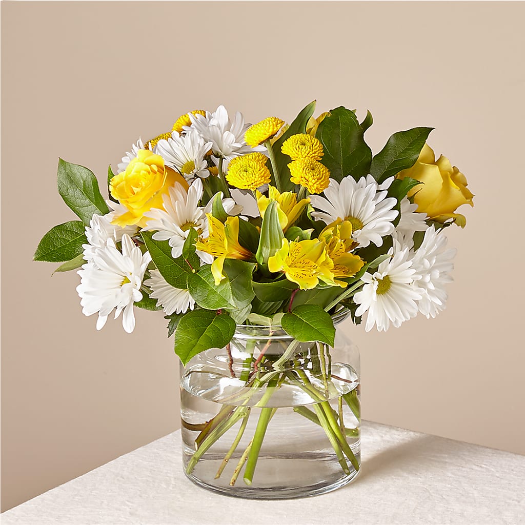 Sunny Sentiments Bouquet – Thompson Country Florist, Wintersville OH