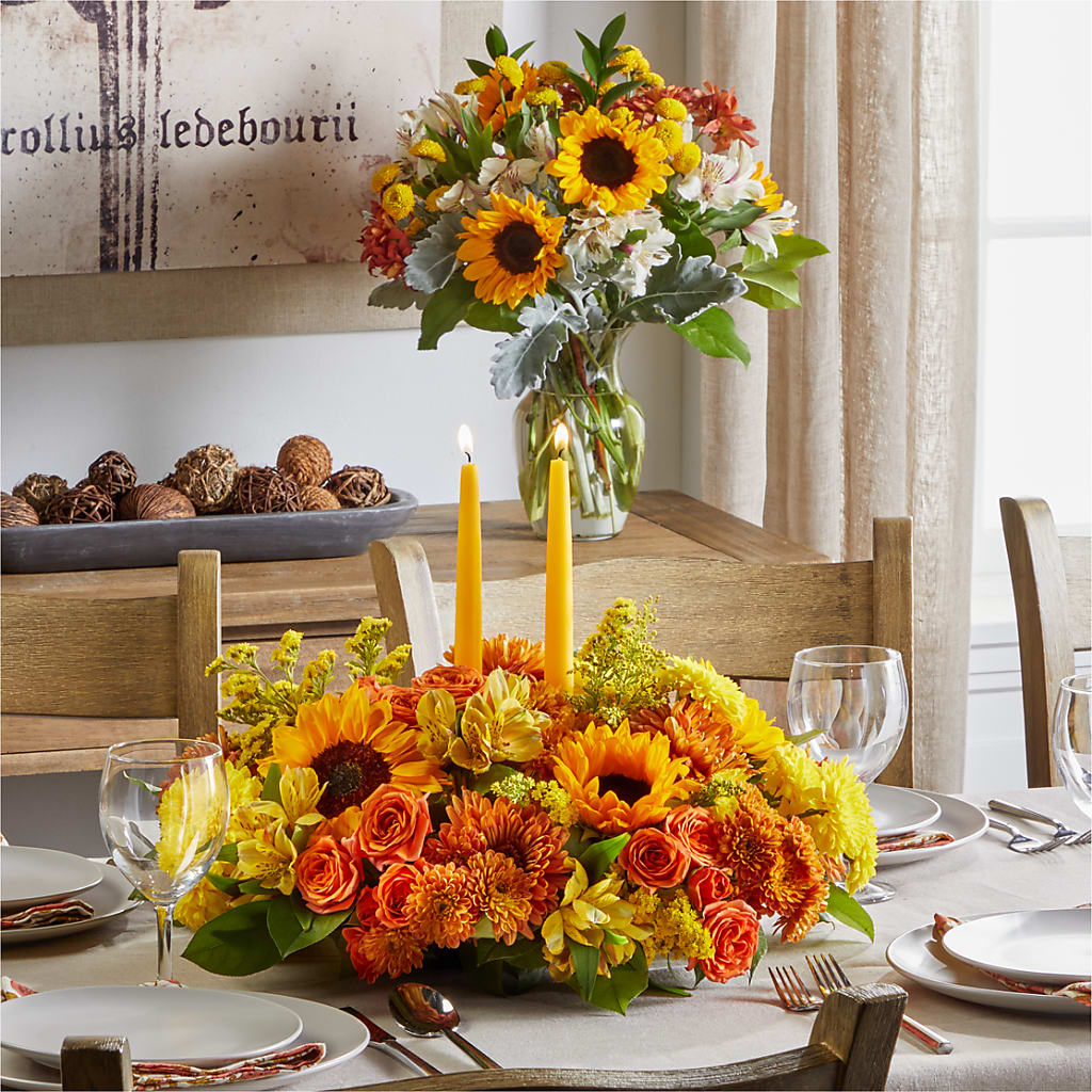 Golden Gathering Bundle – Thompson Country Florist, Wintersville OH
