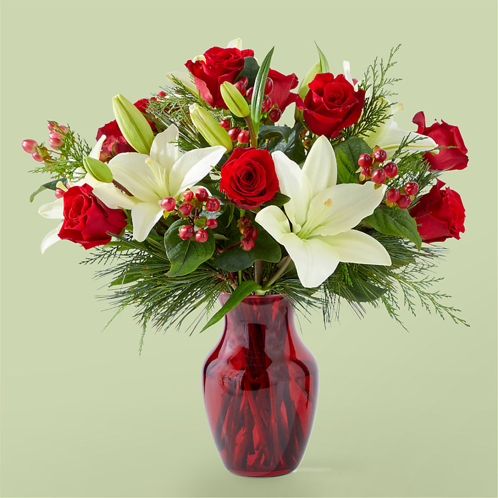 Evergreen Delight Bouquet – Thompson Country Florist, Wintersville OH