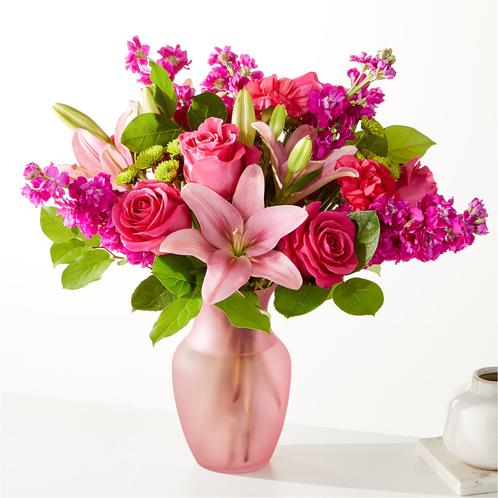 Watermelon Crush Bouquet – Thompson Country Florist, Wintersville OH