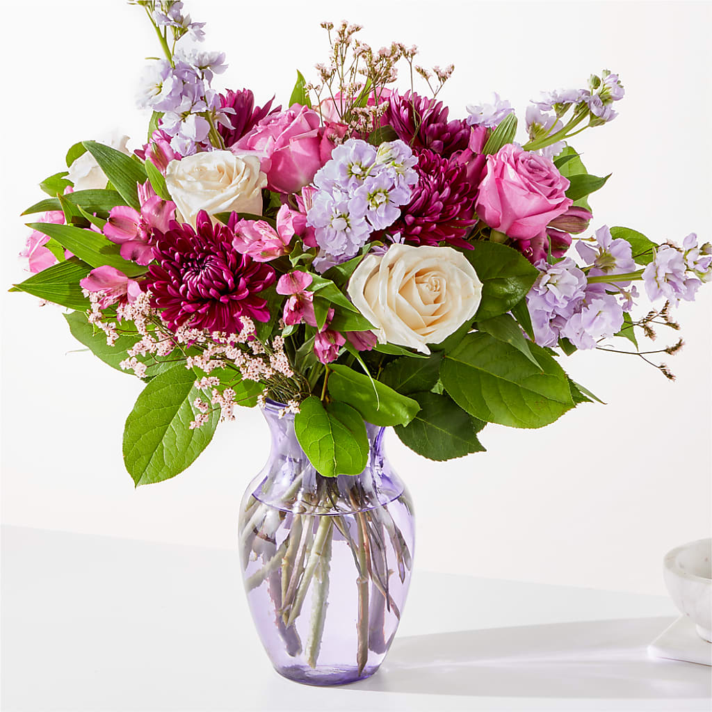 Amethyst Dreams Bouquet – Thompson Country Florist, Wintersville OH