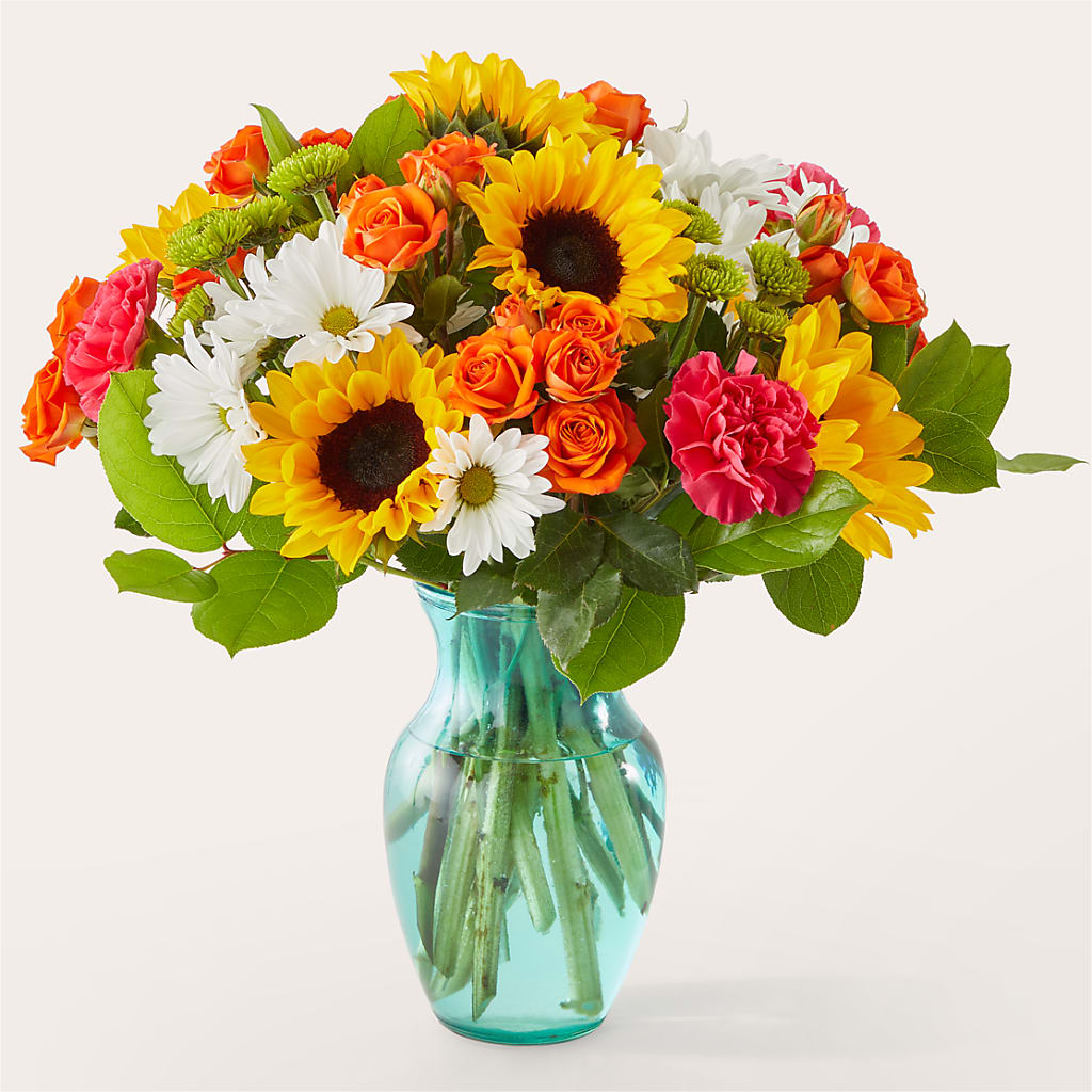 Sun-drenched Blooms Bouquet – Thompson Country Florist, Wintersville OH