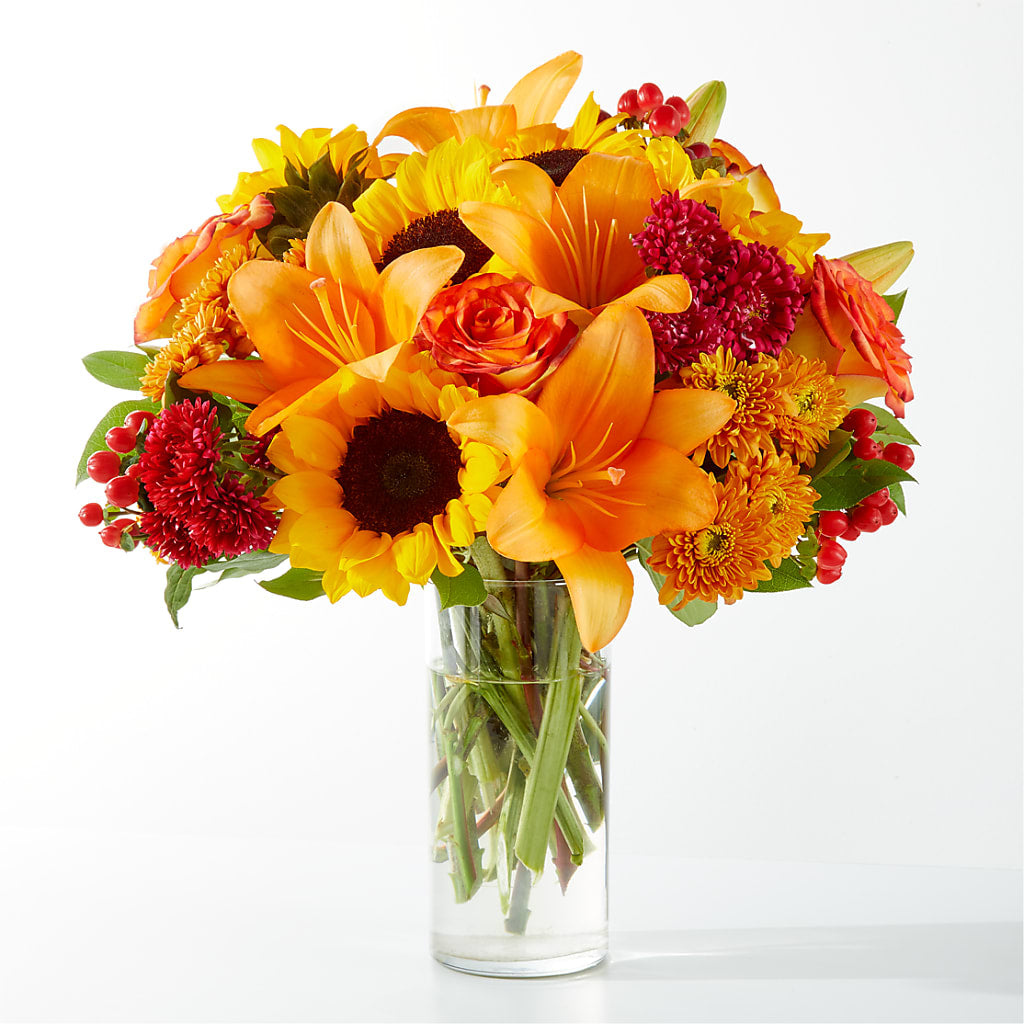 Fall Day Bouquet – Thompson Country Florist, Wintersville OH