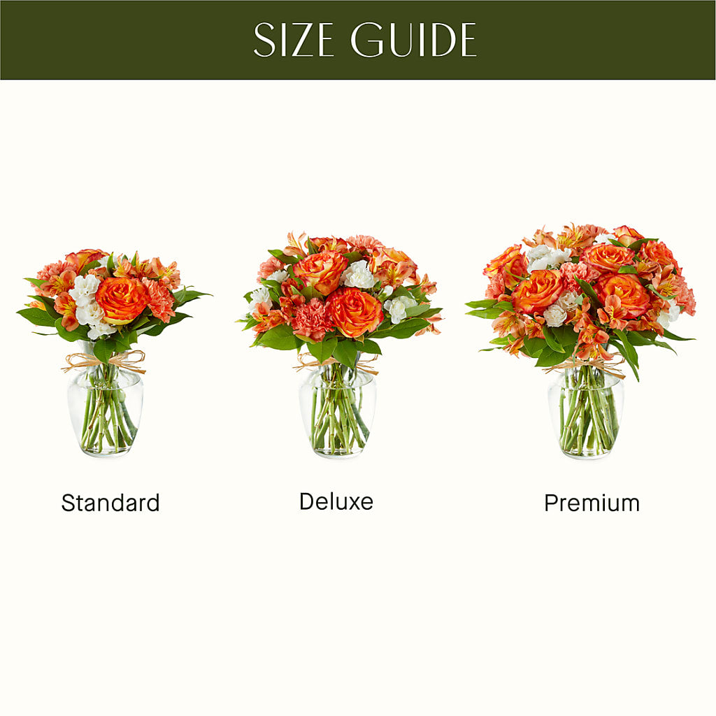 Apricot Glow Bouquet – Thompson Country Florist, Wintersville OH