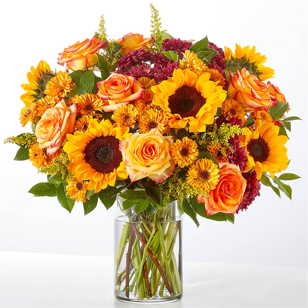 Flannel Scarf Bouquet – Thompson Country Florist, Wintersville OH