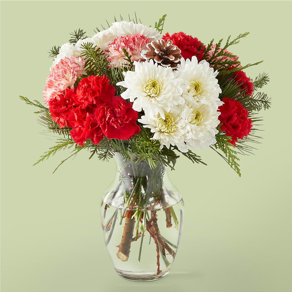 Candy Cane Lane Bouquet – Thompson Country Florist, Wintersville OH