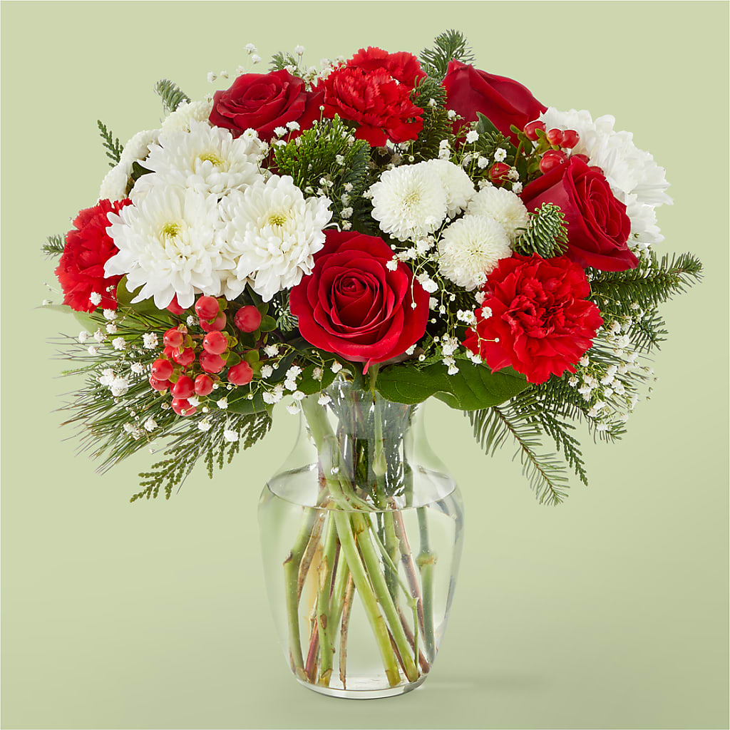 Chance of Flurries Bouquet – Thompson Country Florist, Wintersville OH